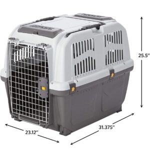 Jaula para Perros Medianos Caja transportadora Kennel Skudo 5 para perros medianos